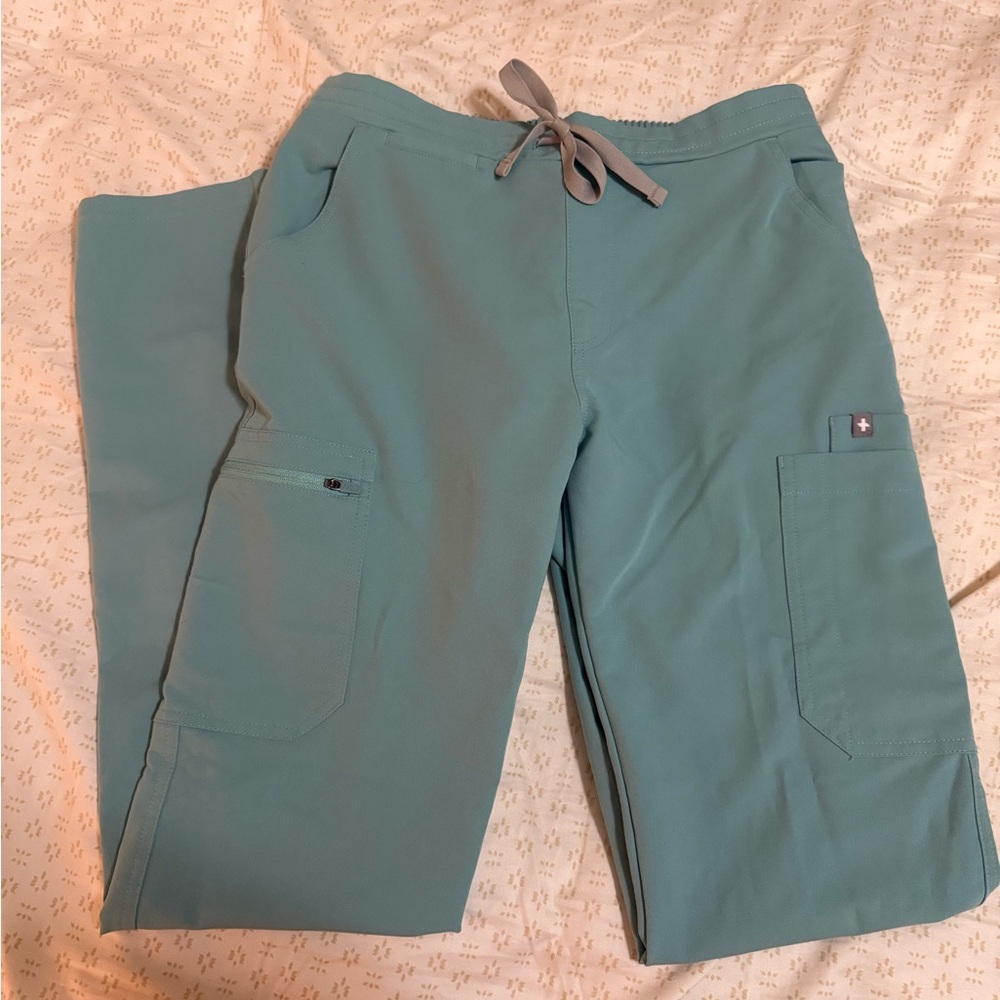 Figs Women’s Seaglass Yola Tall Skinny Scrub Pants (XS Tall)